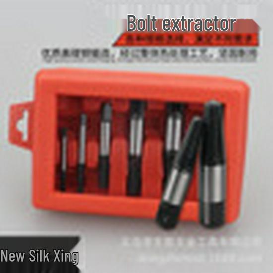 In Stock: 8-Piece Fine-Thread Screw Extractor and Faucet Valve Thread Remover