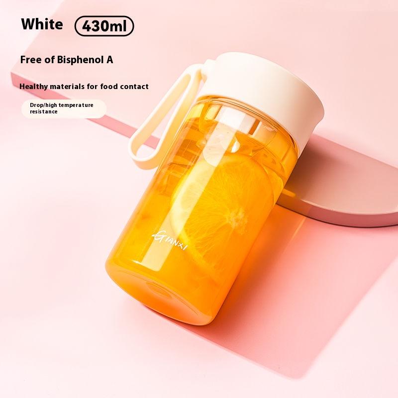 

GIANXI Летний маленький стакан для кофе холодного заваривания Пластиковый стакан с градуированным стаканом для молока Небьющийся Спортивный удобный стакан Портативный стакан для экономии места