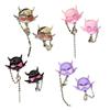 Trendy Adjustable Length Devil Pendant Earrings Stylish Fashion Jewelry Accessory for Women Daily Use Casual Wear