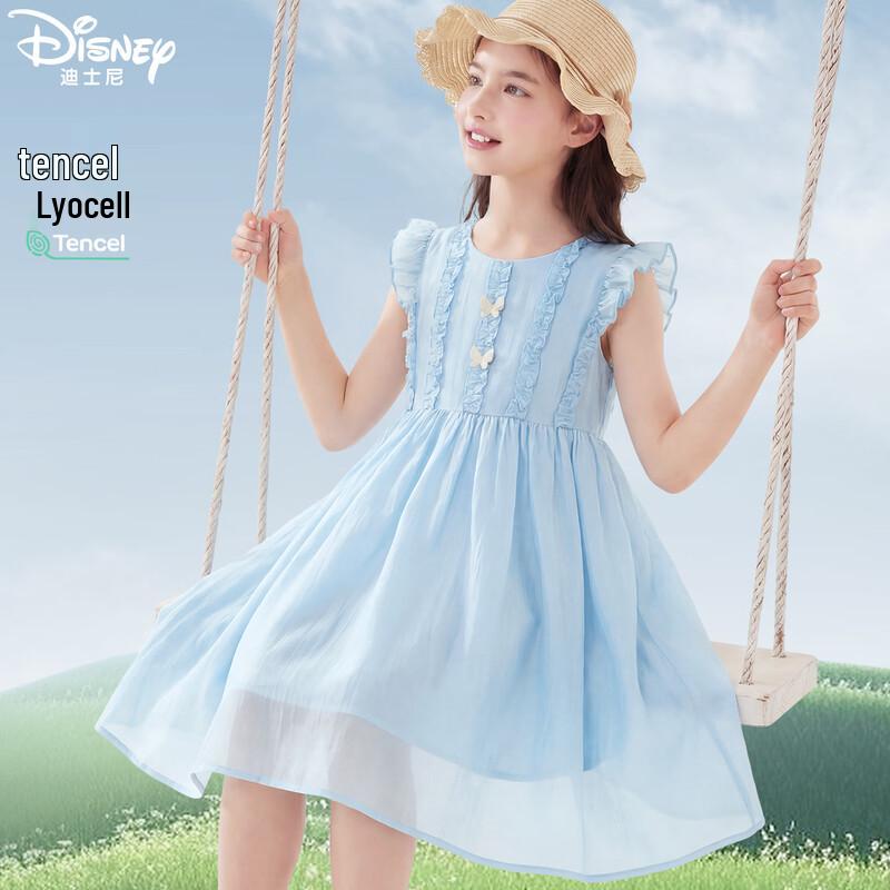 Disney Girls  Tencel Sleeveless Princess Dress 140 (135-145cm)