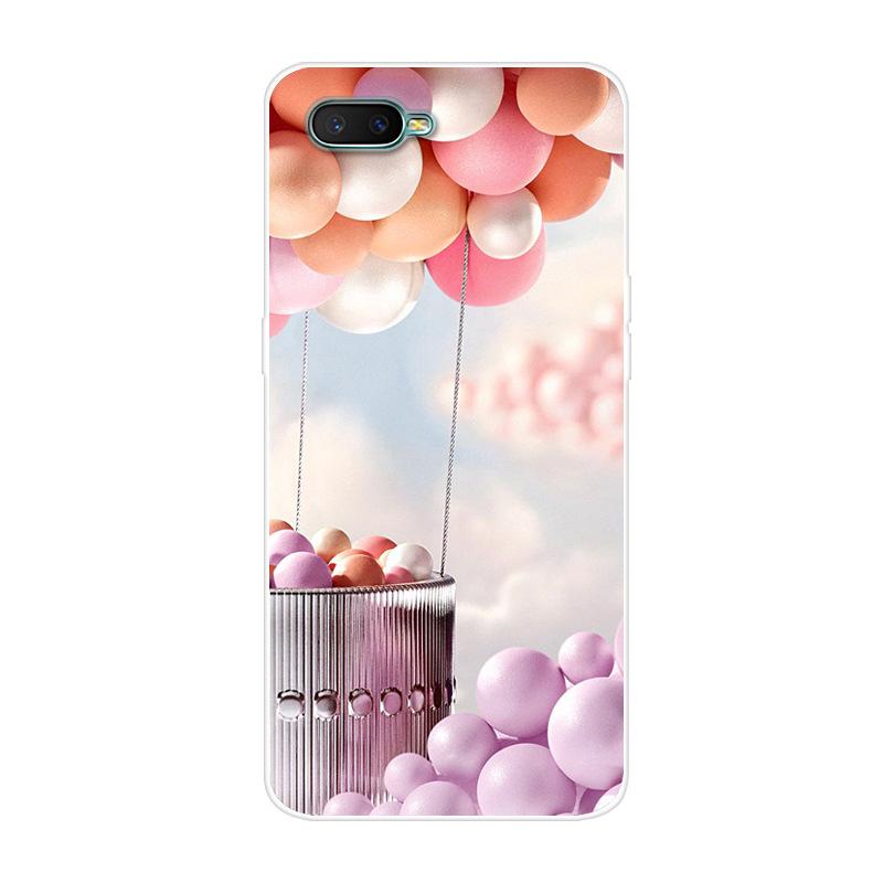 Pro OPPO RX17 Neo Pouzdro Kryt na telefon Měkký silikonový Tištěný zadní kryt Coque Pro OPPO RX17 Neo CPH1893 RX 17 Neo Kryt RX17Neo Capa
