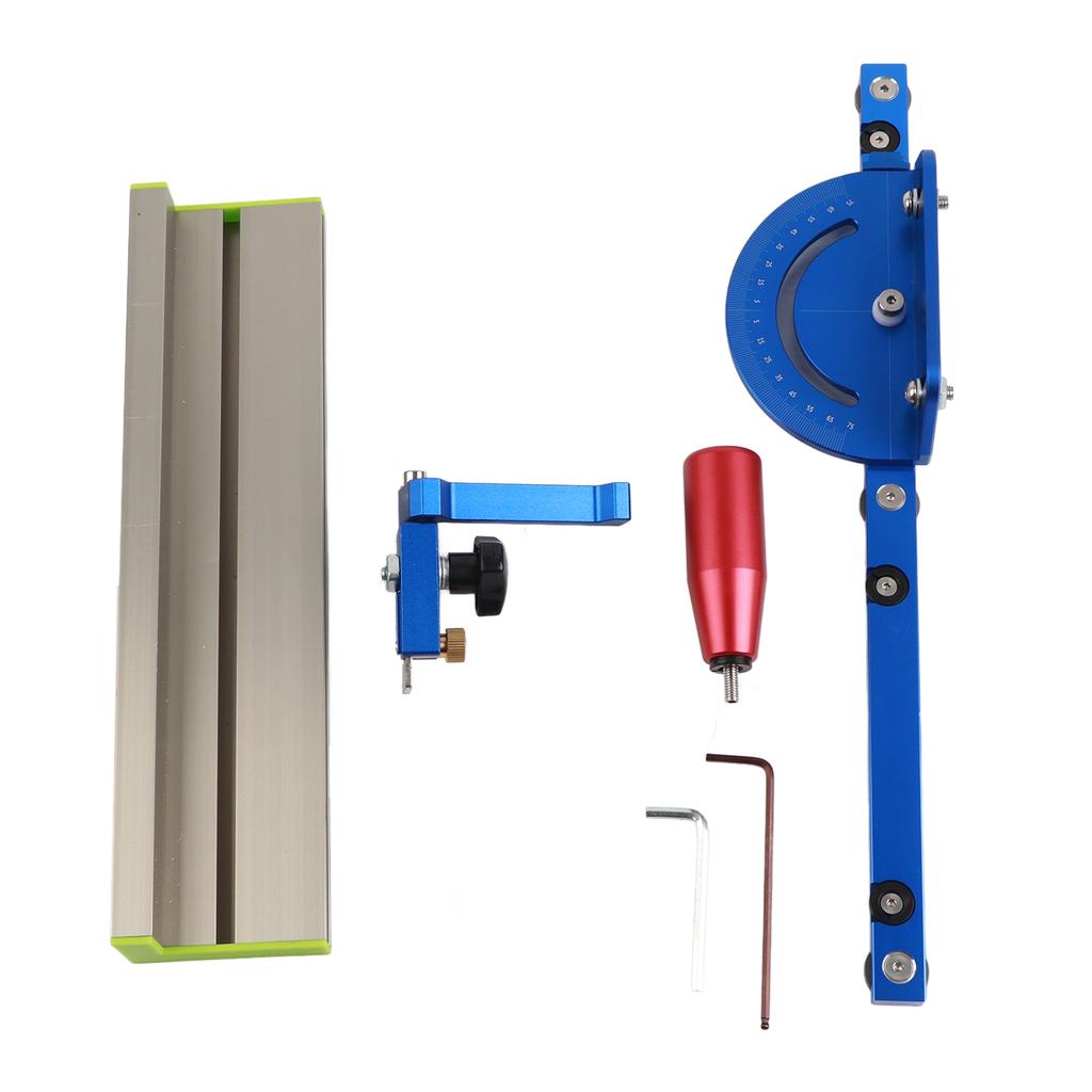 Table Saw Miter Gauge System Push Table Push Handle Limit Block Backer Miter Gauge Set