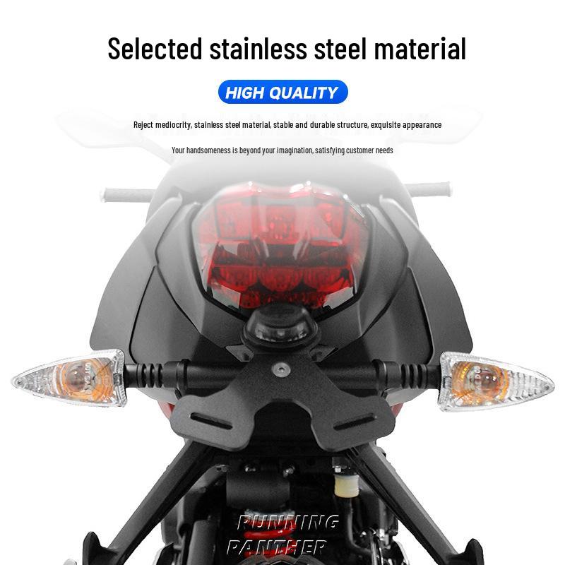 Triumph Street Triple 765 R/RS/S Rear Fender Eliminator & License Plate Holder