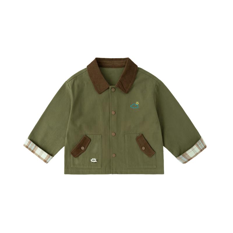 Dudujia Kids' Korean Style 100% Cotton Fall Windbreaker Jacket