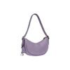 Coach Luna 27 Zipper Closure Soft Pebble Leather Handheld Crossbody Shoulder Bag Women Bags Purple CC439-LHVHM