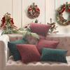 Pillow Plaid Christmas Cases Cushion Cover Bed Sofa Cotton Throw Covers Pillow