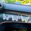 Ornamento da Console Auto a Farfalla Ricamata - Decorazione Curativa Bizzarra