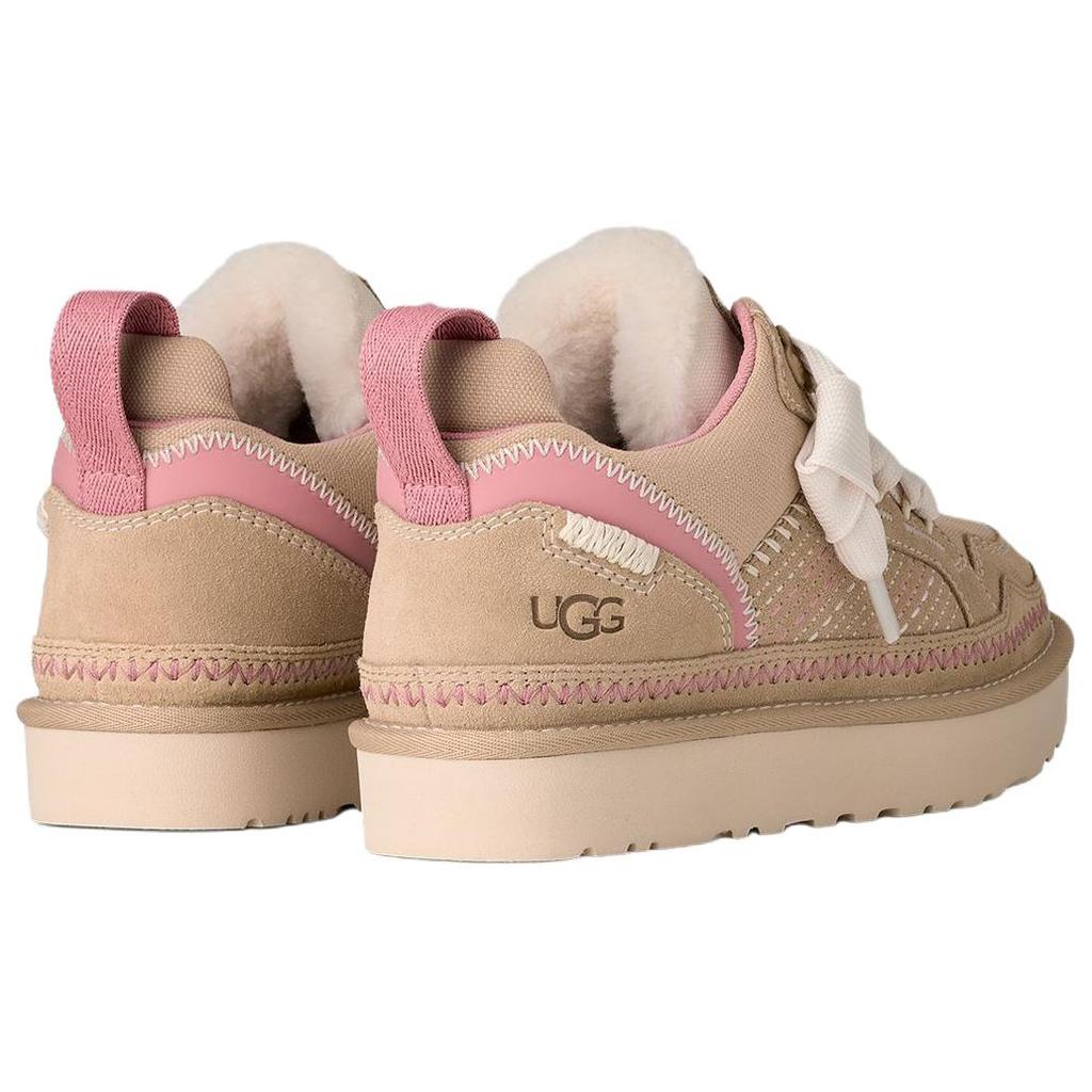 UGG Lowmel Meadow Sand Castle Women Sneakers Tan 1175114-SNDC