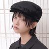 Velvet Autumn/Winter Classic Women's Hat Hunting Cap DRIVE HUNTING / VELVET / BLACK
