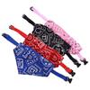 Walking Dog Supplies Adjustable Plaid Pet Accessories Pet Triangle Towel Cats Scarf Dogs Bandana