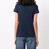 Polo Ralph Lauren Solid Color Embroidered Short Sleeve T-Shirt Women tops Blue 211847073-010