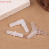 10 Peças Conectores de Mangueira de Ar para Aquário Juntas de Válvula de Plástico Adaptadores de Tubo de Ar Transparente para Tanque de Peixes Para Mangueira de Ar com ID de 4CM