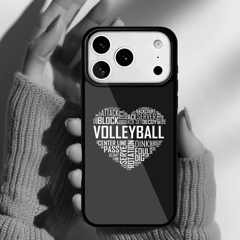 Thats What I Do I Play Volleyball I Know Things Funny Volleyball Phone Case for iPhone 17 Air 16e 15 14 13 Pro Max Cover