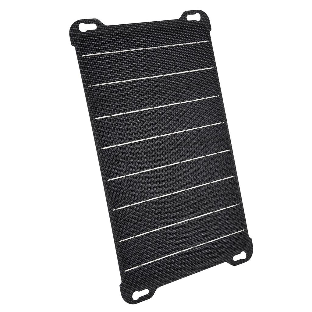 15W ETFE Solar Panel Solar Charger IPX6-Waterproof Portable Solar Power Monocrystalline Silicon