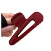 High-End 2024 Acrylic Water Drop Claw Clip - Autumn/Winter Updo & Christmas Hair Accessory