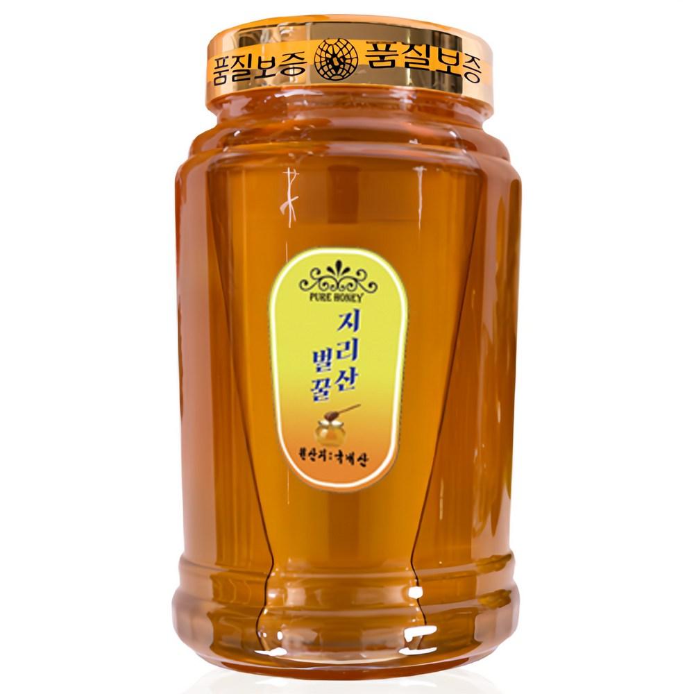 100% Domestic Jirisan Natural Wild Flower Honey 2.4kg 1 pcs