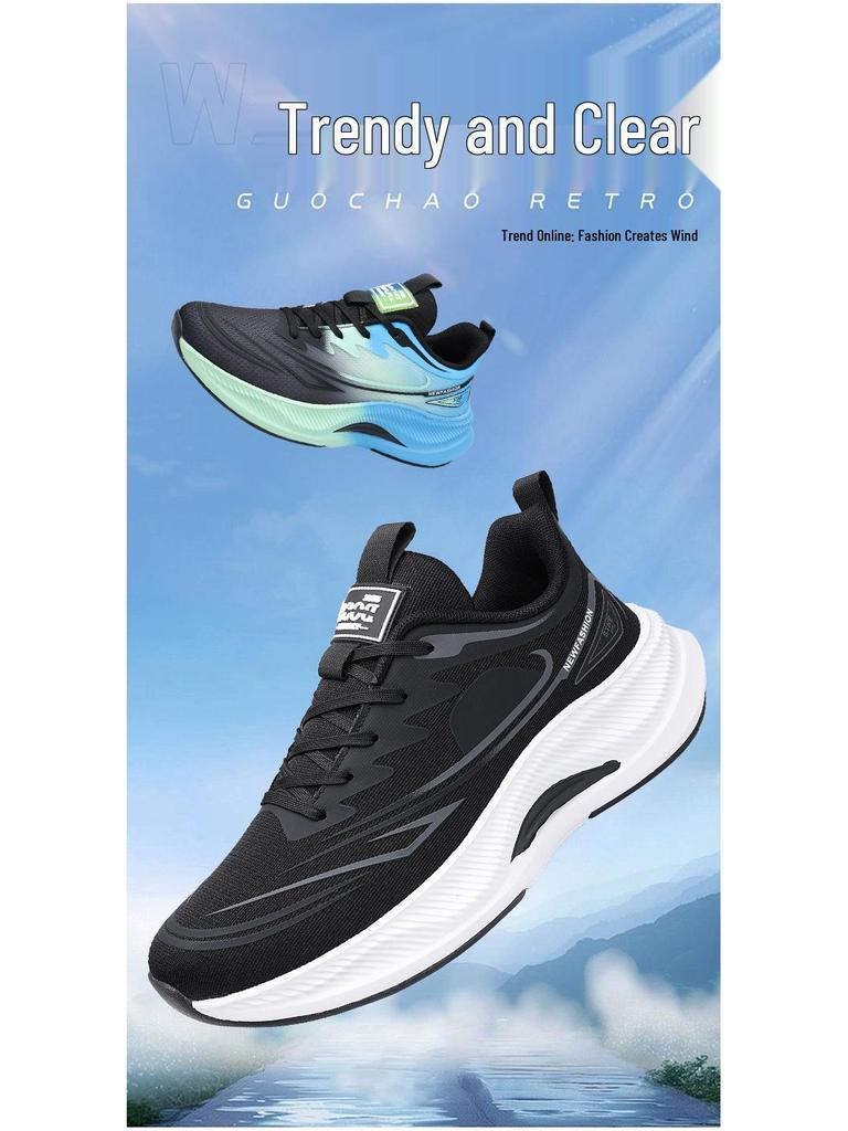 Ultraleichte Atmungsaktive Mesh-Laufschuhe für Herren - Trendiger Sommer-Stil, Ideal für breite Füße