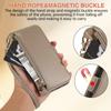 For Samsung Galaxy A35 5G Wallet Phone Case Shockproof TPU+PU Leather Flip Cover with Mirror,Strap