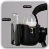 Baby Pram Milk Bottle Rack 360° Rotate Mobile Phone Holder Water Cup Holder  Stroller Accessories