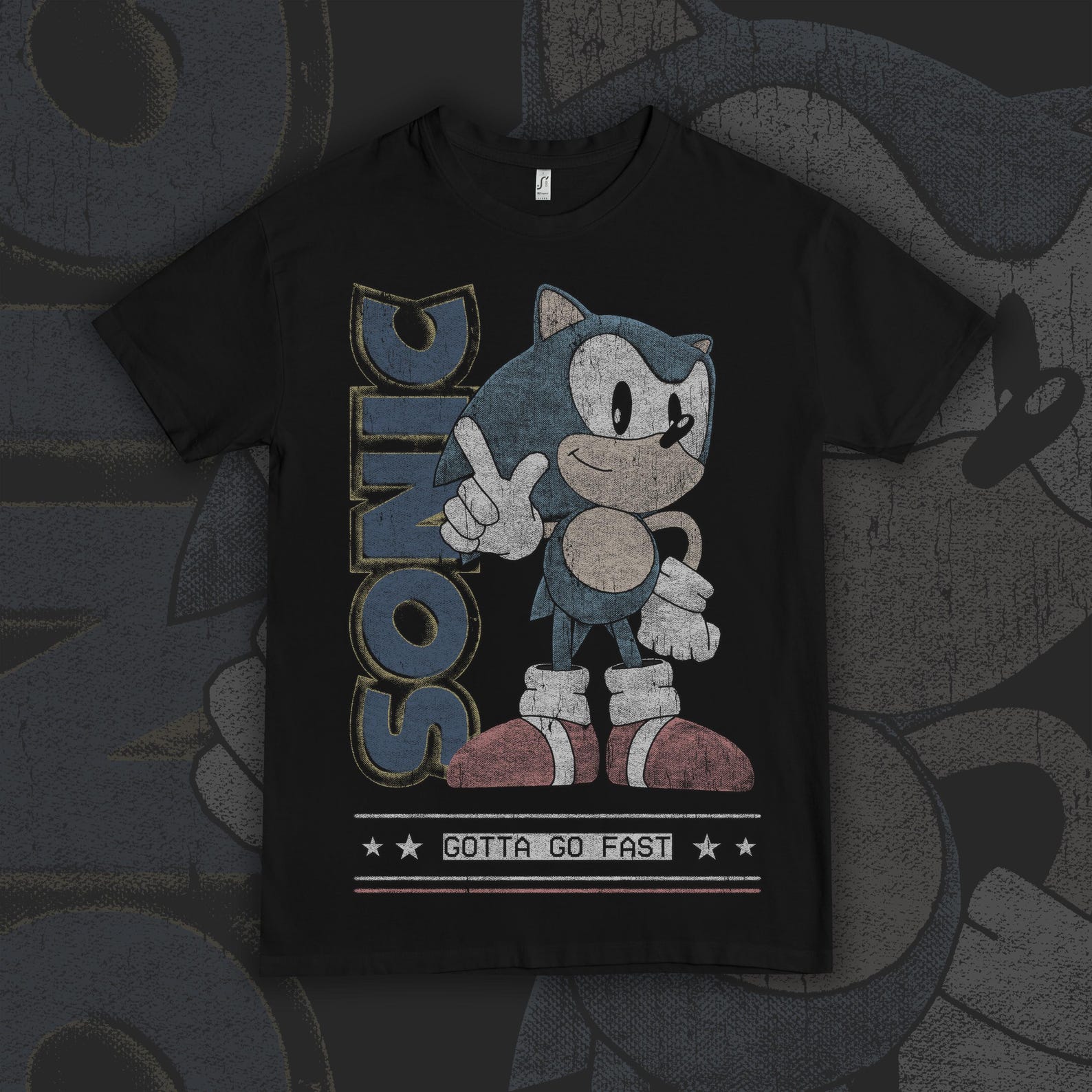 Classic Sonic: Gotta Go Fast T-Shirt M