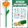 Advent Calendar 2025 Flower Bouquet Building Blocks For Adults Kids 24 Days Christmas Countdown Calendars With 24 Types Flowers