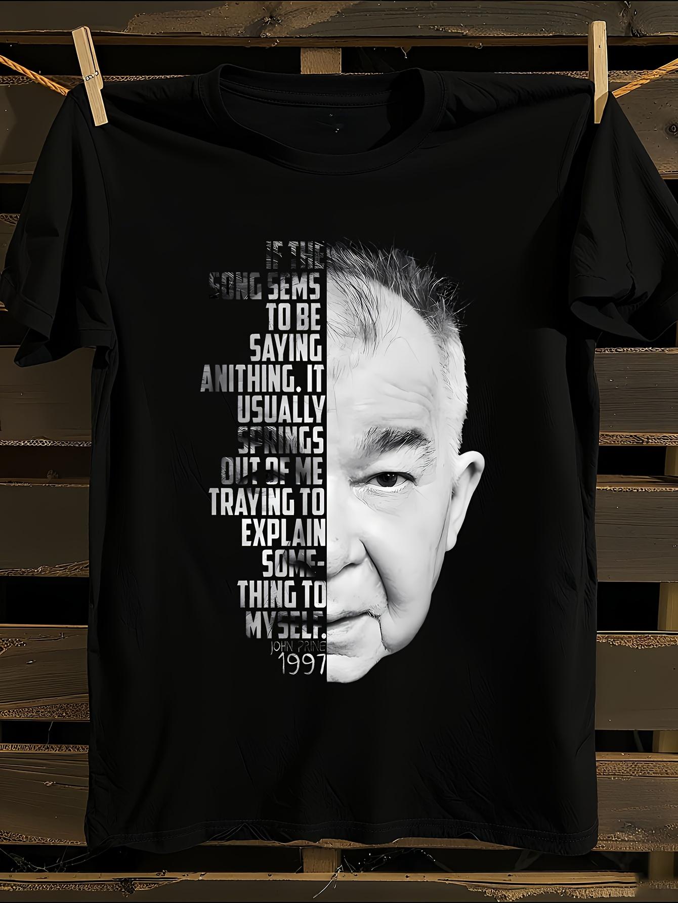 John Prine Song Lyrics T-shirt XXXXL