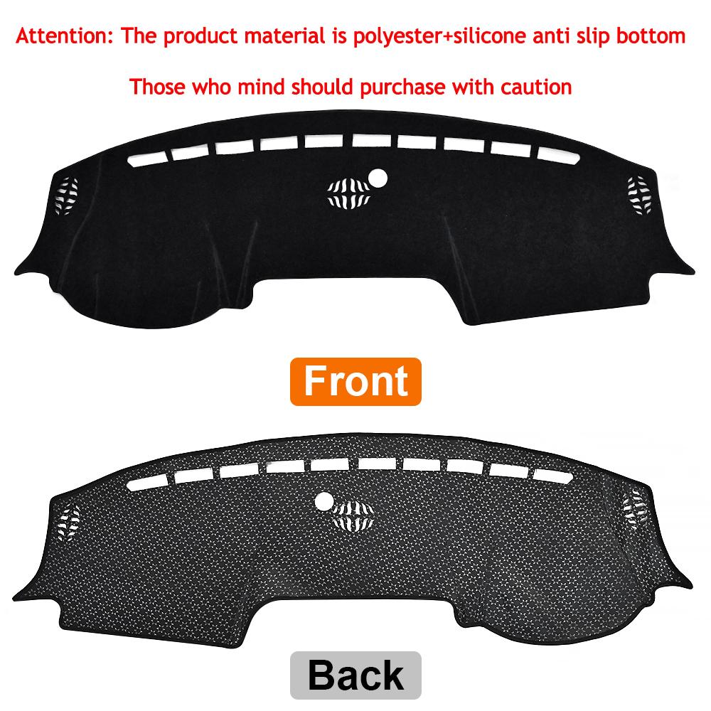 

For Dodge Ram 1500 2500 3500 2019 2020-2025 2025 Car Dashboard Cover Mat Pad Anti-UV Dash Sunshield Protect Carpet Accessories left hand drive чорний