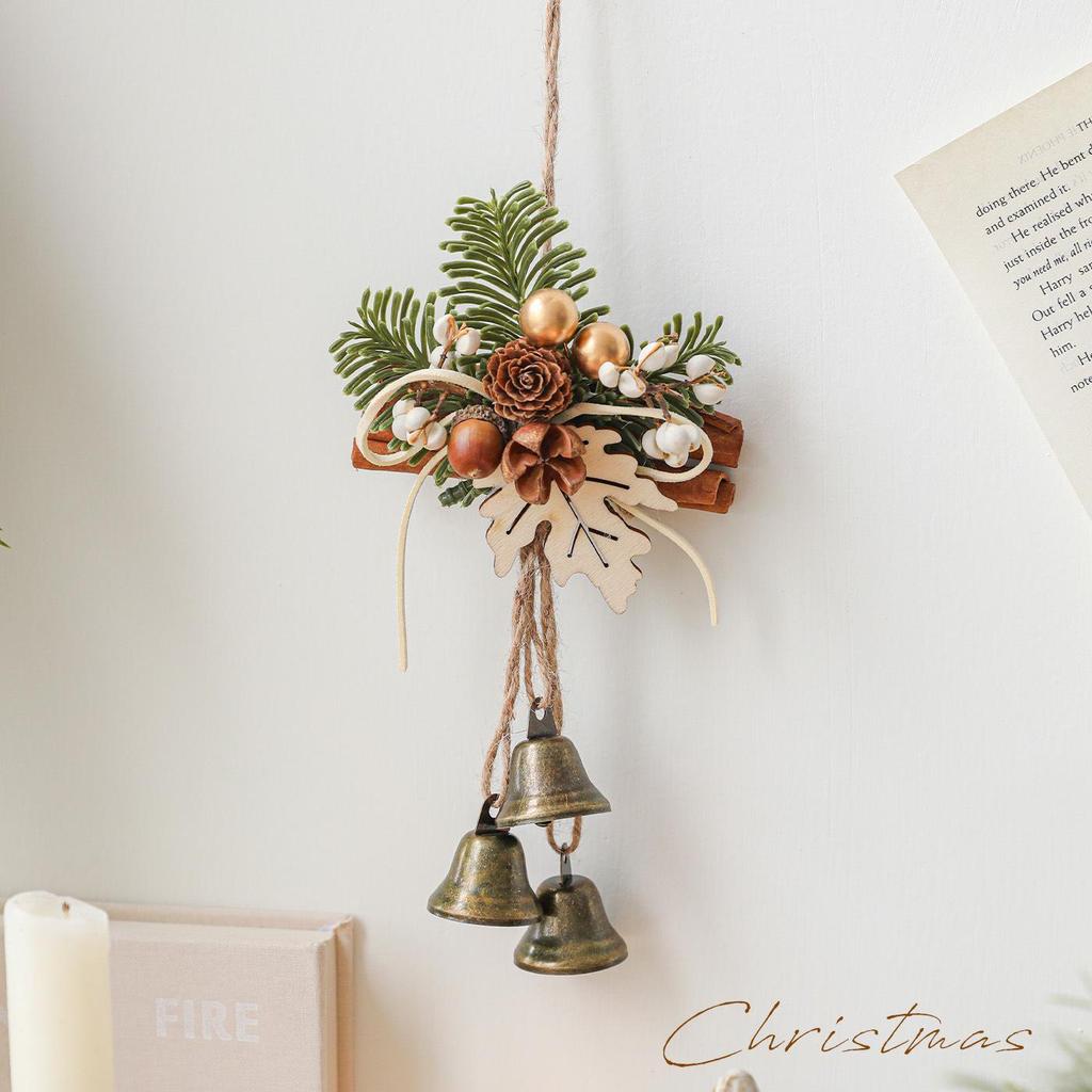 Premium Christmas Bell Ornament for Doors, Trees, and Wall Hangings