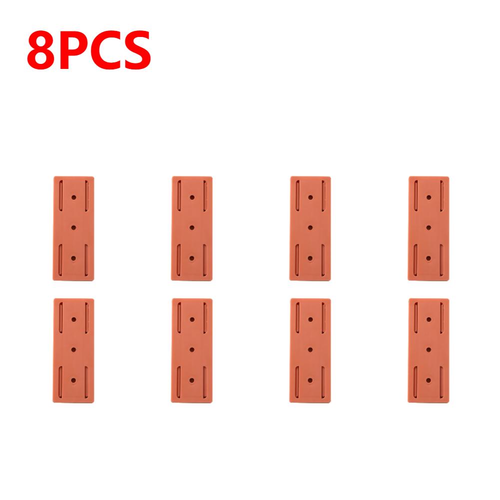 Wall Mounted Socket Holder Fixer Patch Self-Adhesive Power Socket Strip Fixator Punch-free Plug Socket Organizer for Home Office