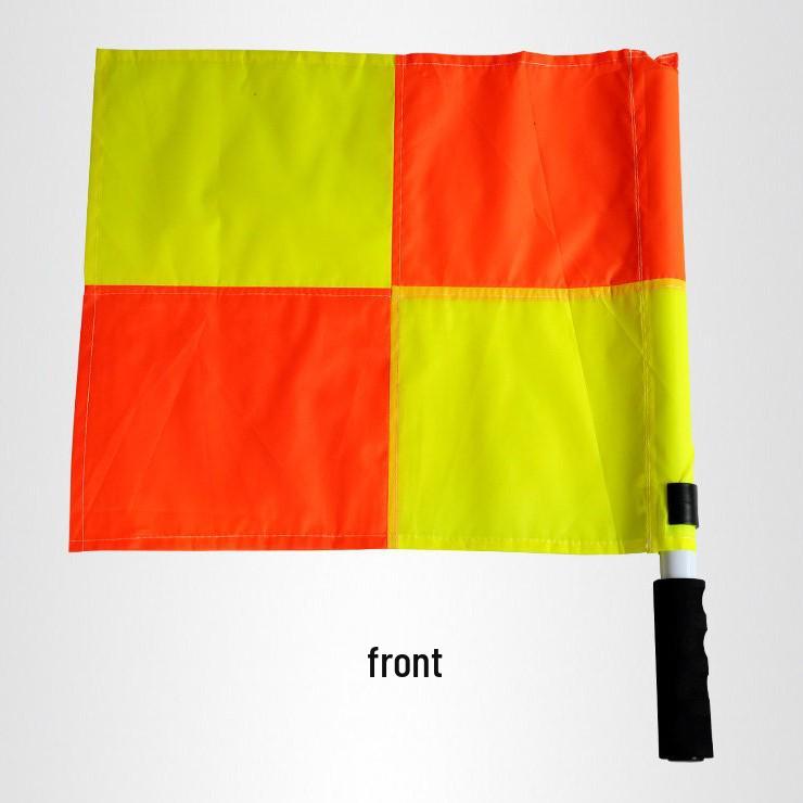 Waterproof Linesman Signal Flag: Red Touchline Referee Flag for Football Matches