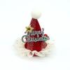 European-American Style Christmas Hat Hair Clip - Cute Girly Hair Accessory & Decoration