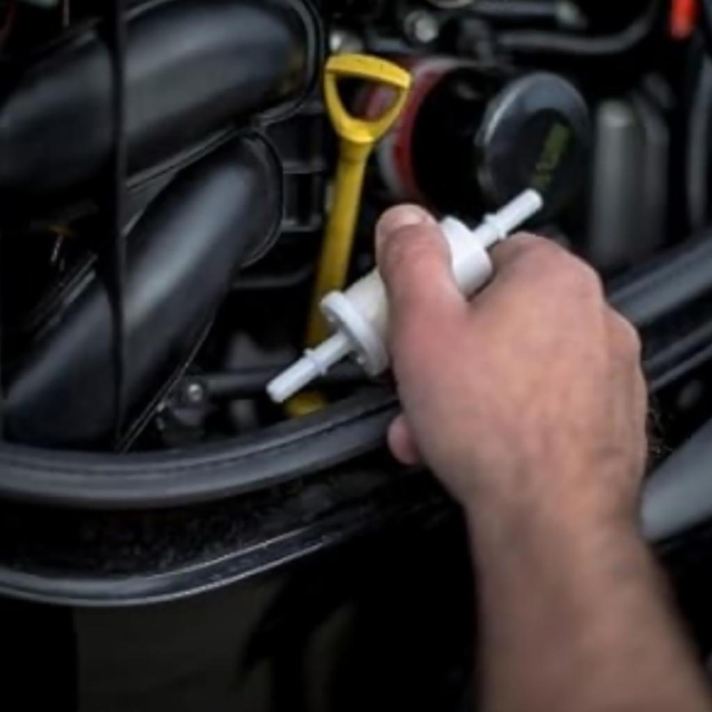 Mercury Marine Outboard Inline Fuel Filter, 2 5/16" 816296Q2 Inline Fuel Filters