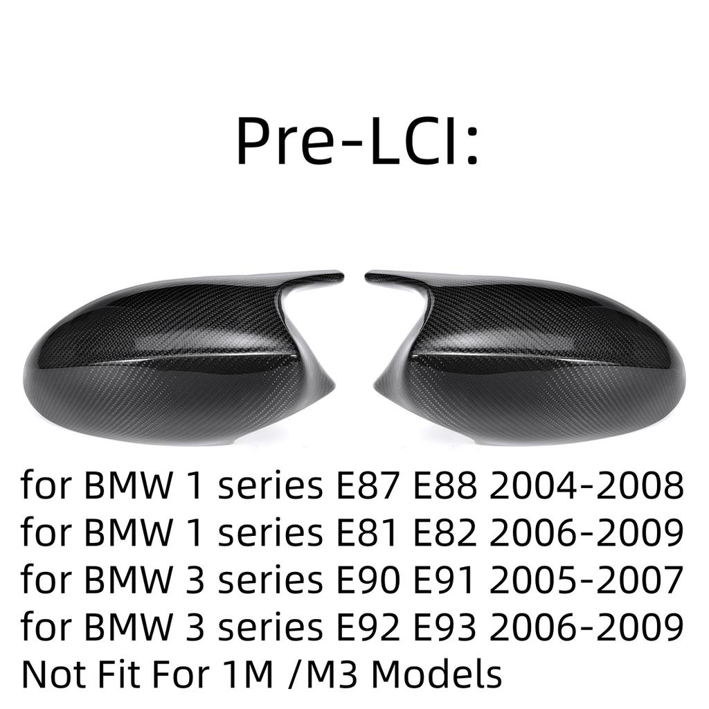 Replacemen Rear View Mirror Cover Caps For BMW 3 Series E81 E82 E87 E88 E90 E91 E92 E93 2005-2013 Side Wing Mirror Cap