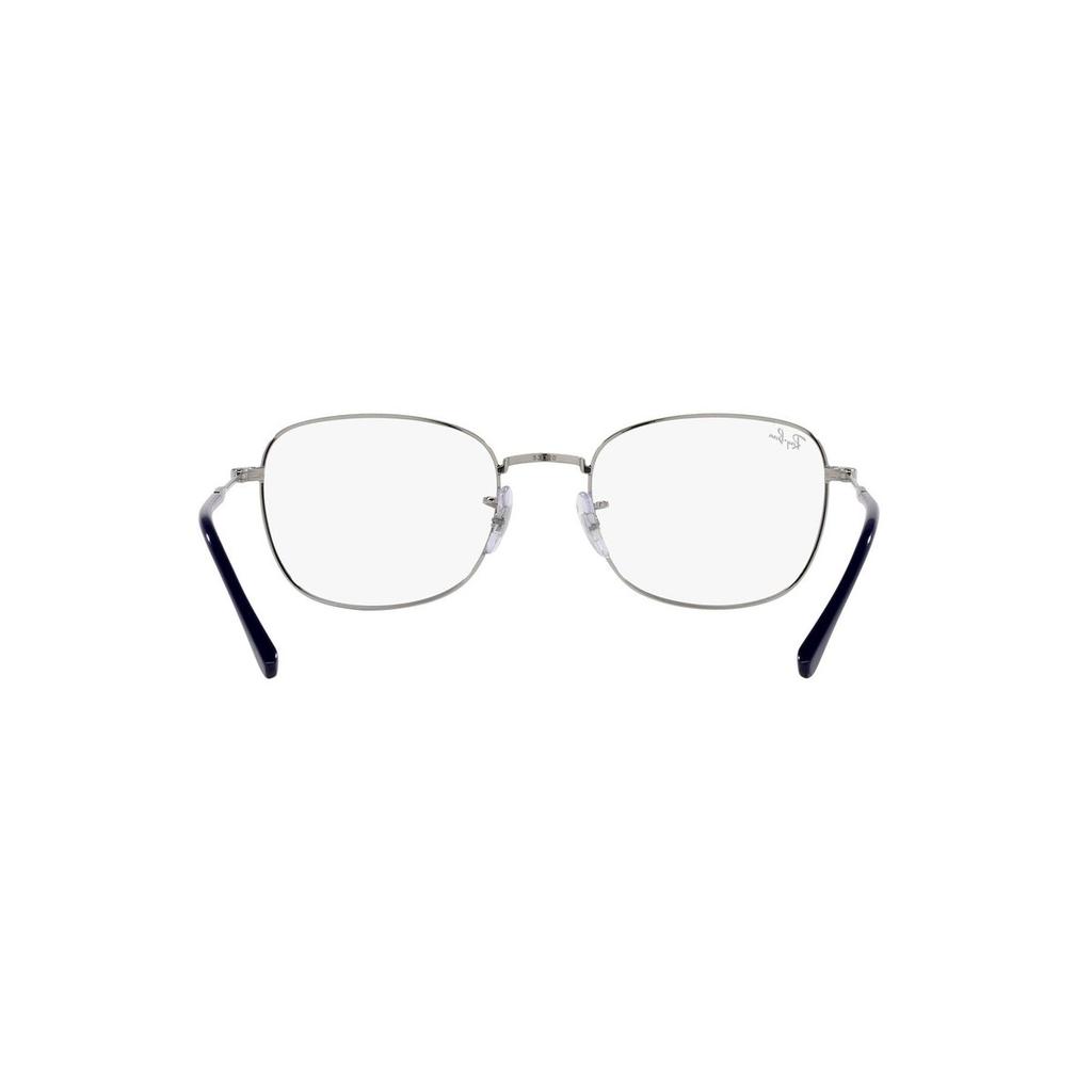 Ray-Ban RX6497 Eyeglasses Silver Frame Optical Demo Lens Glasses for Men and Women