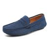 Fashion Men's Suede Lightweight Loafers Casual Men's Slip-On Shoes Comfortable Men's Driving Flat 2025 New Luxury Brand Male Dress Shoes