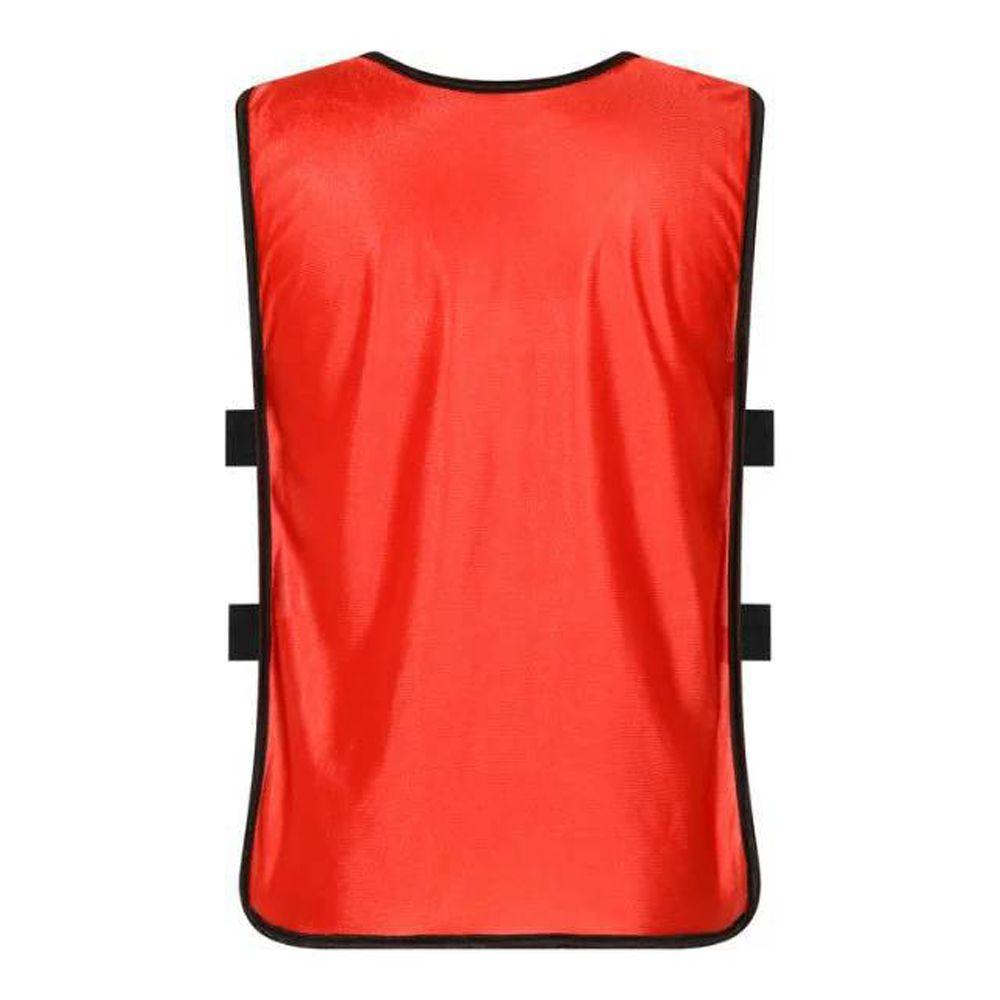 

Командные виды спорта Быстросохнущая детская спортивная майка Футбольная тренировочная майка Детская майка Тренировочная манишка красный