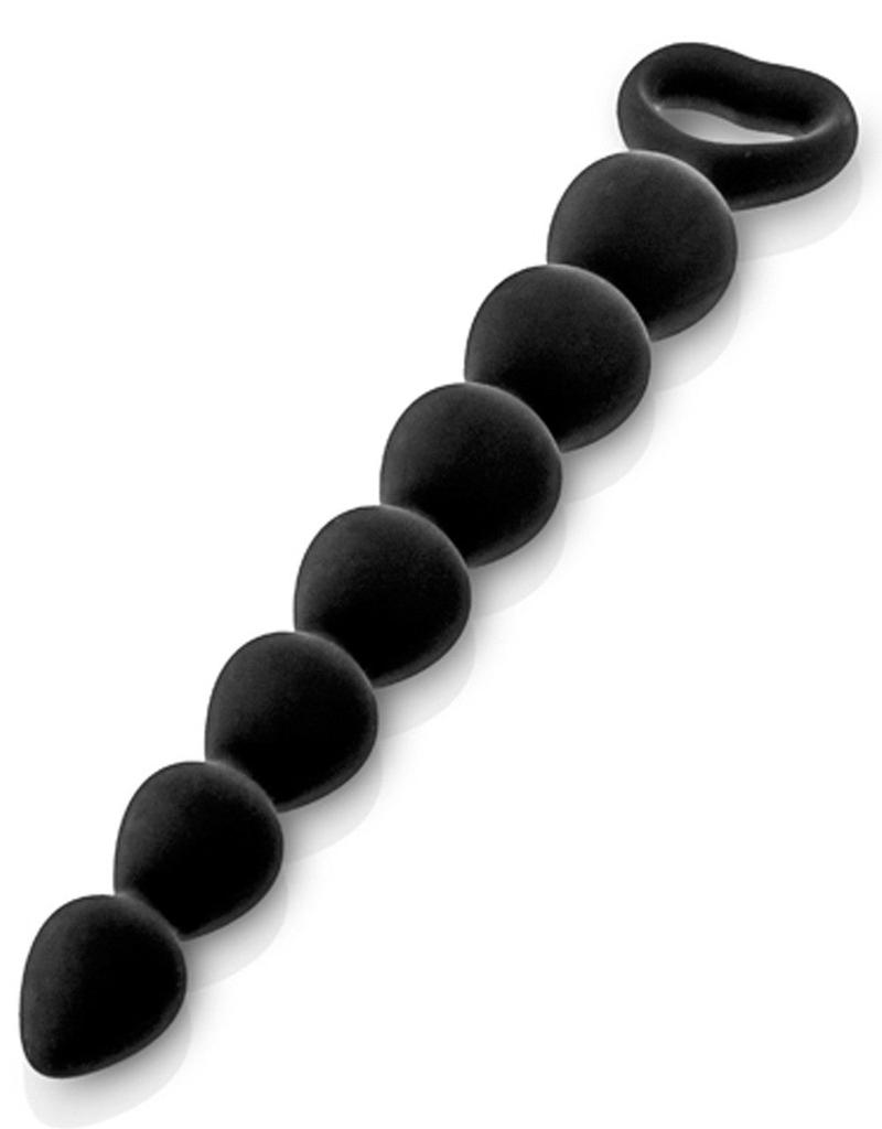 Chapelet Plug Anal Noir 27cm Cc5710042010