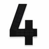 Highlighting Solar Lighted House Numbers Light 11inch Solar Digital Doorplate  Yard