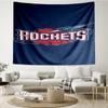 Rockets Basketball Team Quick-Dry Tapestry Hanging for Bedroom,Livingroom, Playroom,Decor Art Room Wall Tapestry Holiday and Birthday Gifts