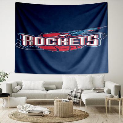 Rockets Basketball Team Quick-Dry Tapestry Hanging for Bedroom,Livingroom, Playroom,Decor Art Room Wall Tapestry Holiday and Birthday Gifts