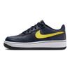 Nike Air Force 1 GS Obsidian Opti Yellow Kids Sneakers Blue White DV7762-400
