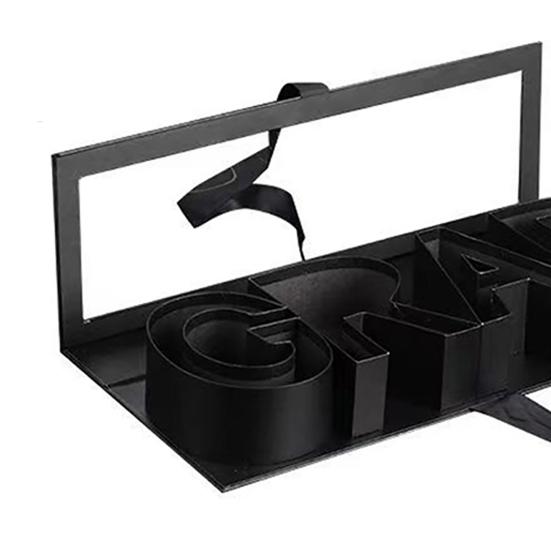 Graduation Gift Box 2026 Sturdy Self-Fillable Letter Shaped Box for Snacks Gifts Flowers Cash No Assembly DIY Graduation Gift for High School College