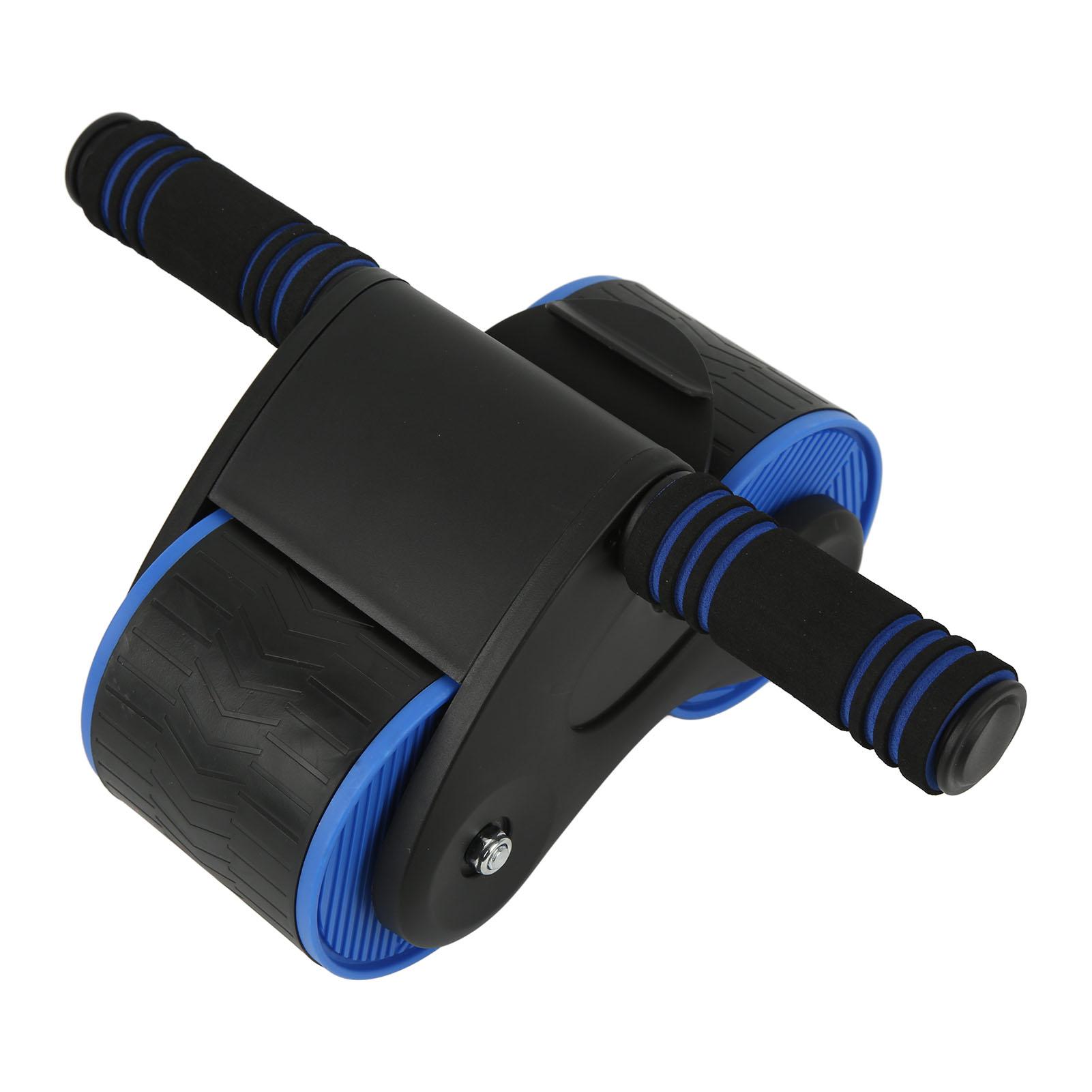 

Двойное круглое колесо для пресса ролик бытовой тренажер для пресса домашний спортзал фитнес-оборудование черный