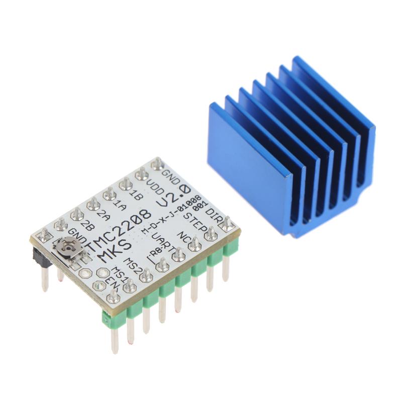 3D Printer Accessory 5Pcs TMC2208 V2.0 Stepper Motor Driver Stepstick Ultra Silent Low Energy Consumption