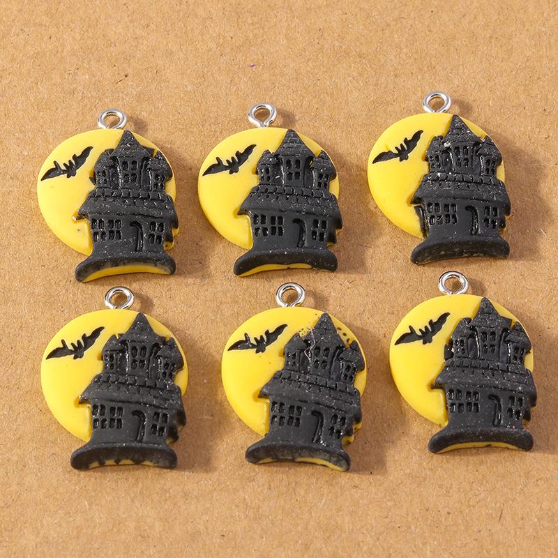 10Pcs/Lot 21*17mm Cute Pumpkin Charms Pendants for Jewelry Making Necklace Earrings DIY Accessories Supplies