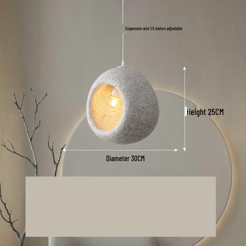Minimalist Wabi-sabi Pendant Light