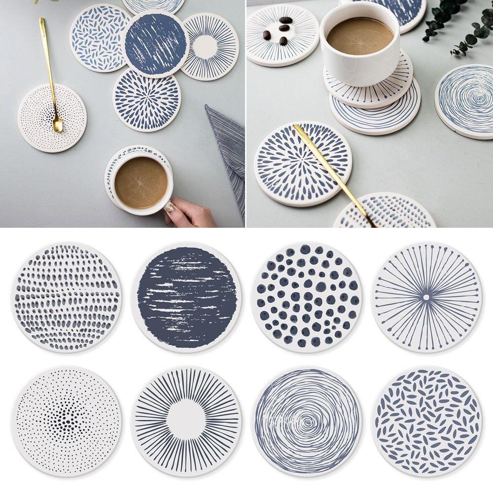 

Durable Hots Pad Placemats Pad Holder Mat Coaster Cup Mat Mug Stand 07