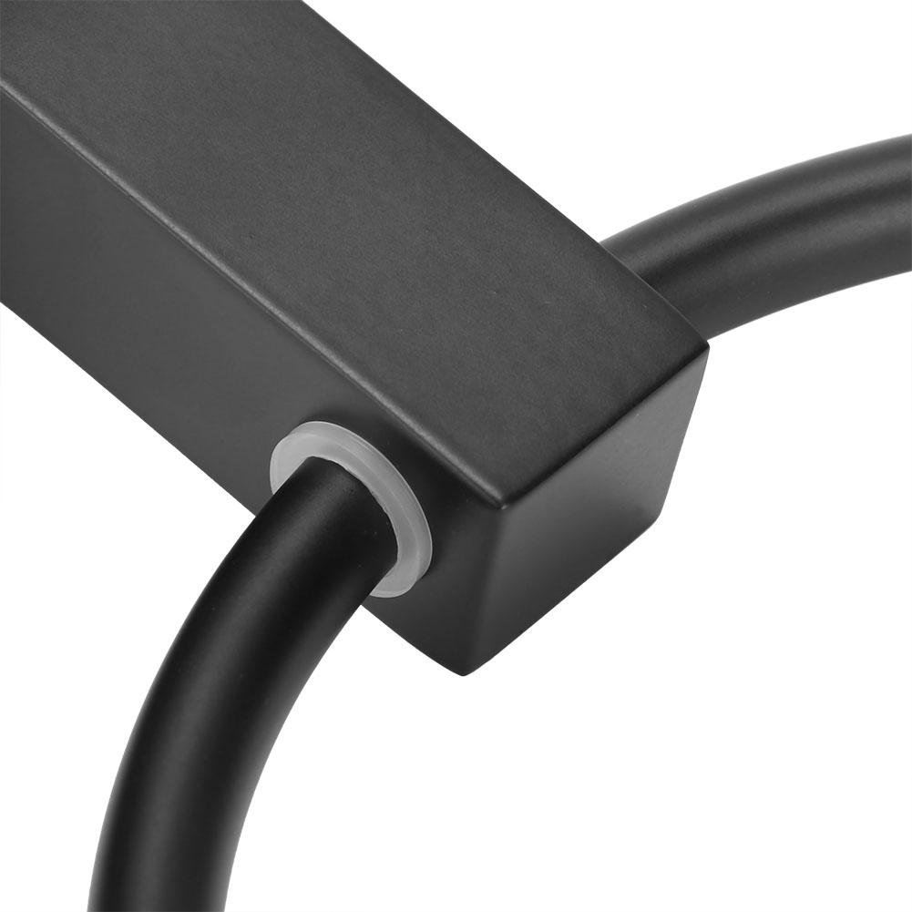 Jednoduchý Odolný Nástěnný Kroužek na Ručníky Koupelnový Kulatý Držák Věšák Kování