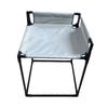 Bed-Edge Pet Bed 3-Sided Guard Rails Raised Cot Non-Slip Feet for Small Pets