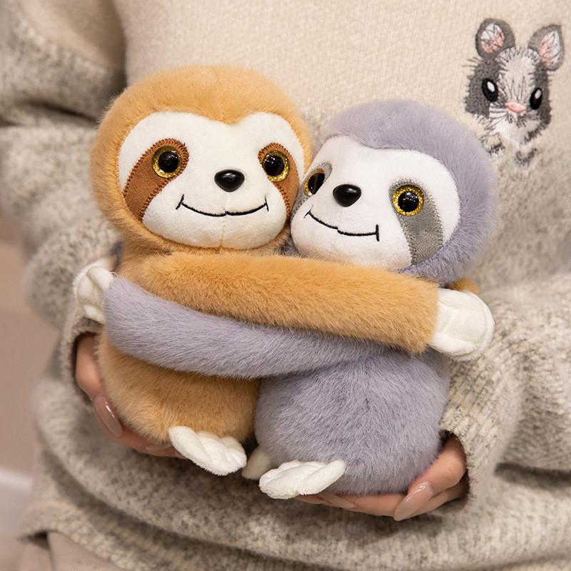 Monkey Plush Pillow Sloth Turtle Lamb Toy Comfort Doll Birthday Decoration Gift